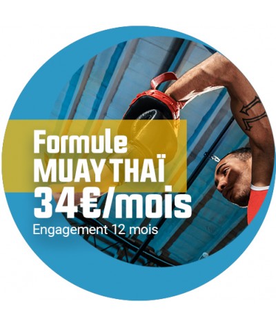 Abonnement CLUB MUAY THAÏ-BOXE THAÏLANDAISE