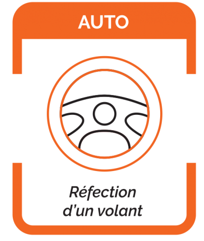 AUTO / Réfection complet d'un volant