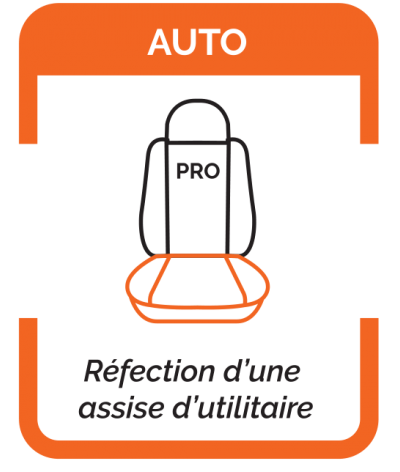 AUTO / Remplacement du côté d'assise d’un siège AV utilitaire